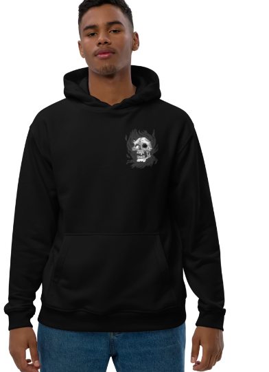 demon face hoodie